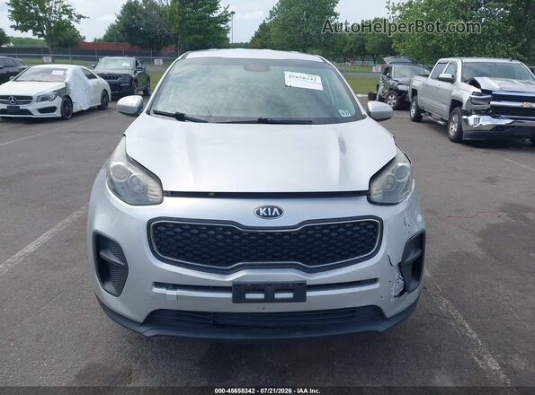 KNDPM3ACXJ7484488 2018 KIA SPORTAGE Silver Սարքավորումների վահանակի տեսք