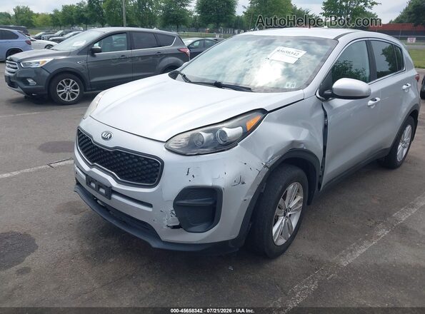 KNDPM3ACXJ7484488 2018 KIA SPORTAGE Silver Դիմացի տեսք