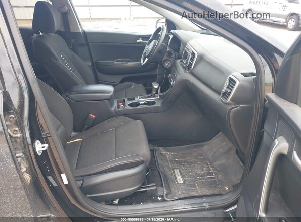 KNDPM3ACXJ7485270 2018 KIA SPORTAGE Black Вид салону спереду