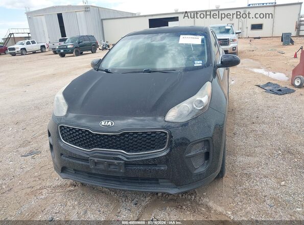 KNDPM3ACXJ7485270 2018 KIA SPORTAGE Black Вид щитка приладів