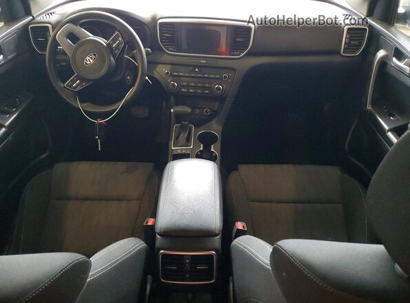 KNDPM3ACXL7687044 2020 KIA SPORTAGE Silver Widok deski rozdzielczej