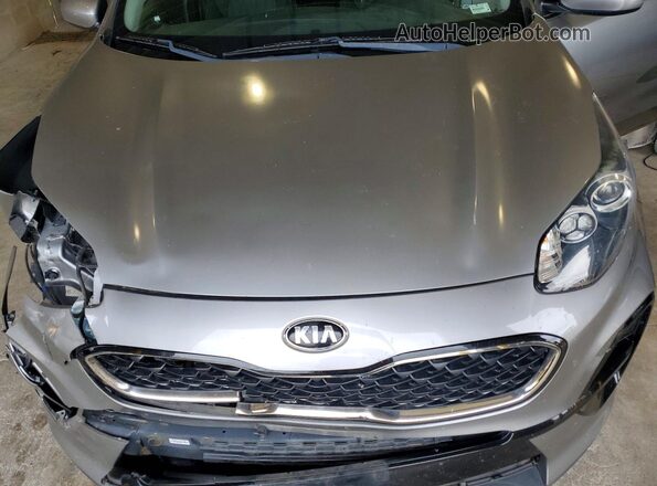 KNDPM3ACXL7687044 2020 KIA SPORTAGE Silver Widok komory silnika