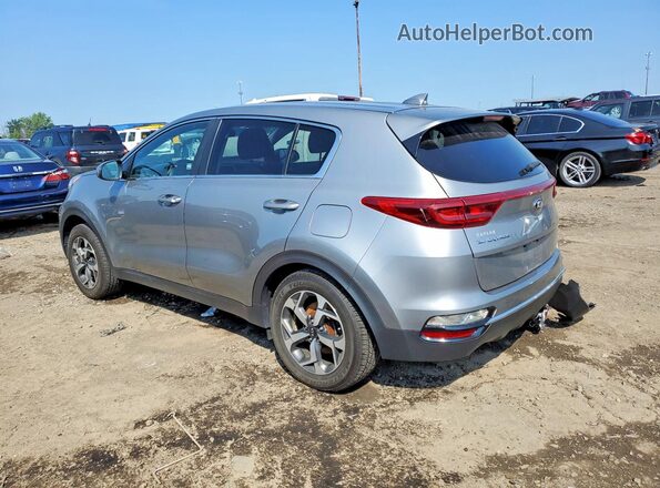 KNDPM3ACXM7850115 2021 KIA SPORTAGE Серебряный Задняя левая четверть