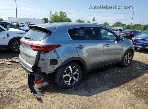 KNDPM3ACXM7850115 2021 KIA SPORTAGE Серебряный Задняя правая четверть