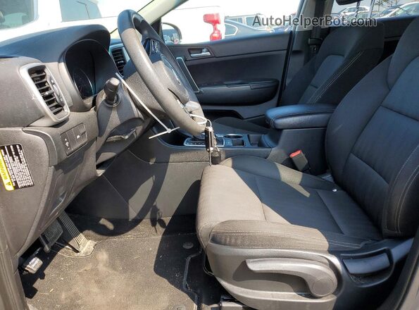 KNDPM3ACXM7850115 2021 KIA SPORTAGE Серебряный Вид салона спереди