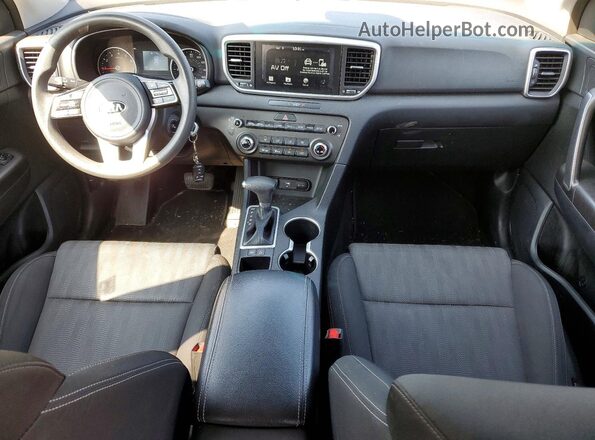 KNDPM3ACXM7850115 2021 KIA SPORTAGE Серебряный Вид панели приборов