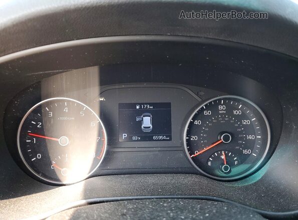 KNDPM3ACXM7850115 2021 KIA SPORTAGE Серебряный Вид щитка приборов