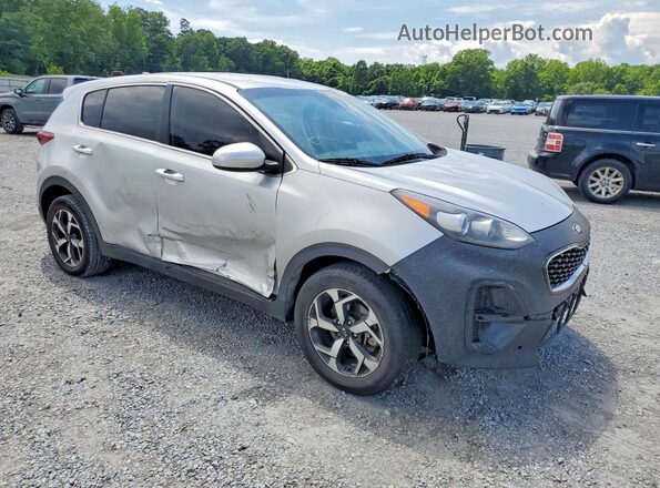 KNDPM3ACXM7914914 2021 KIA SPORTAGE Silver Передня права чверть