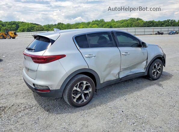 KNDPM3ACXM7914914 2021 KIA SPORTAGE Silver Задня права чверть