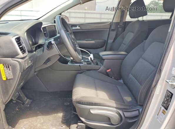 KNDPM3ACXM7914914 2021 KIA SPORTAGE Silver Вид салону спереду