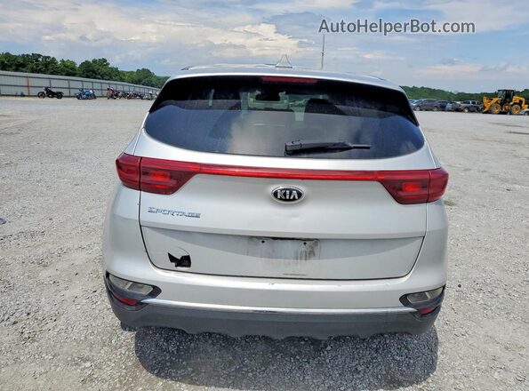 KNDPM3ACXM7914914 2021 KIA SPORTAGE Silver Вид ззаду