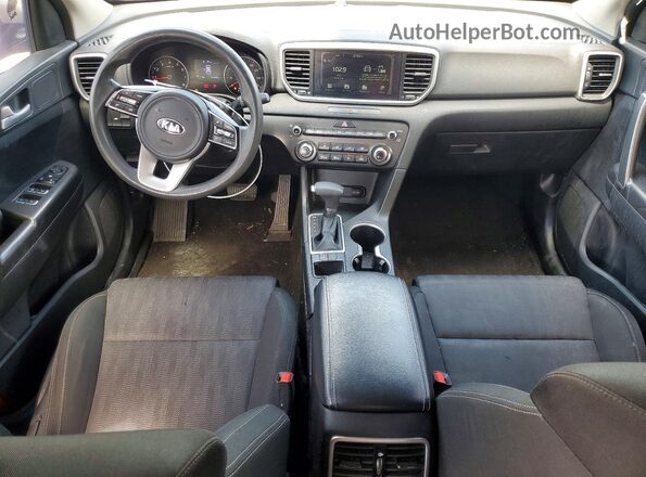 KNDPM3ACXM7914914 2021 KIA SPORTAGE Silver Вид панелі приладів