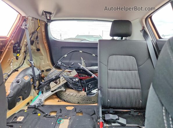 KNDPM3ACXM7924794 2021 KIA SPORTAGE Brown Widok tylnych siedzeń