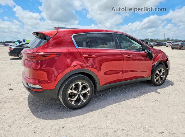 KNDPM3ACXN7009753 2022 KIA SPORTAGE Красный Задняя правая четверть