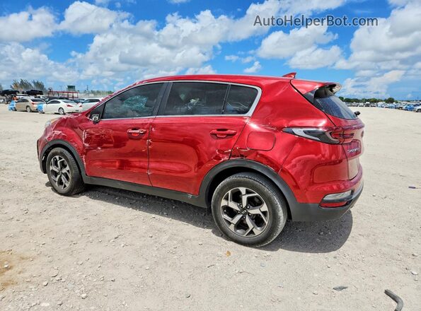 KNDPM3ACXN7009753 2022 KIA SPORTAGE Красный Задняя левая четверть