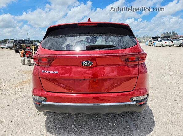 KNDPM3ACXN7009753 2022 KIA SPORTAGE Красный Вид сзади