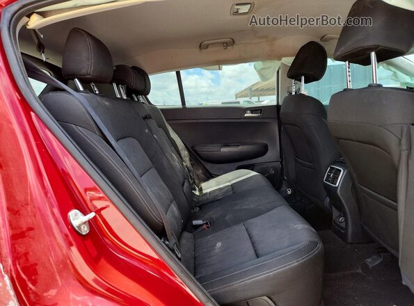 KNDPM3ACXN7009753 2022 KIA SPORTAGE Красный Вид задней части салона