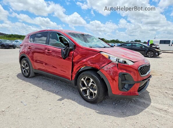 KNDPM3ACXN7009753 2022 KIA SPORTAGE Красный Передняя правая четверть