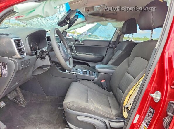 KNDPM3ACXN7009753 2022 KIA SPORTAGE Красный Вид салона спереди