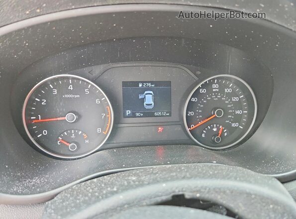 KNDPM3ACXN7009753 2022 KIA SPORTAGE Красный Вид щитка приборов