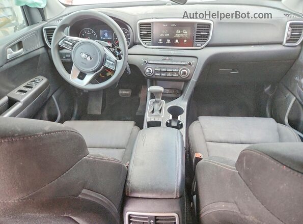 KNDPM3ACXN7009753 2022 KIA SPORTAGE Красный Вид панели приборов