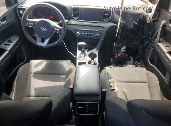 KNDPM3ACXN7969719 2022 KIA SPORTAGE White Вид панелі приладів