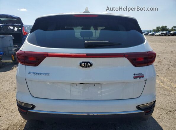 KNDPM3ACXN7969719 2022 KIA SPORTAGE White Вид ззаду