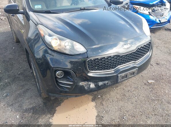 KNDPMCAC0H7040479 2017 KIA SPORTAGE Черный Вид спереди