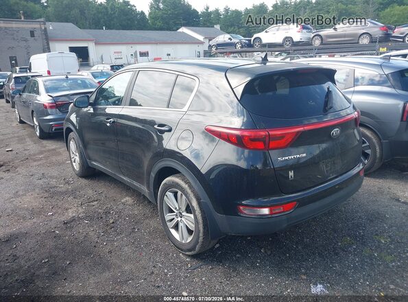KNDPMCAC0H7040479 2017 KIA SPORTAGE Черный Задняя левая четверть
