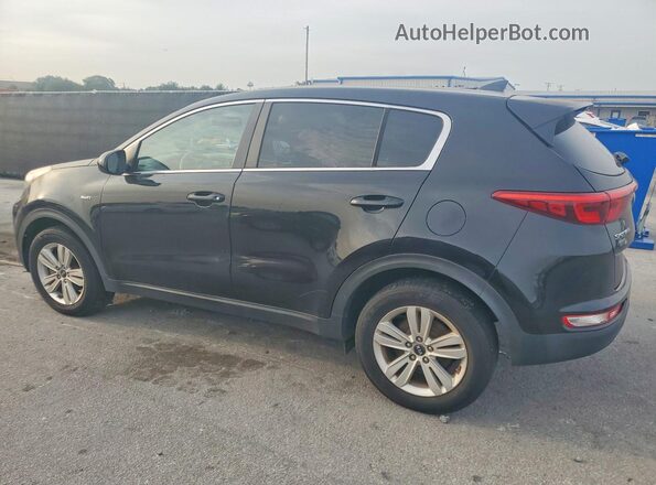 KNDPMCAC0H7119666 2017 KIA SPORTAGE Black Tył lewy
