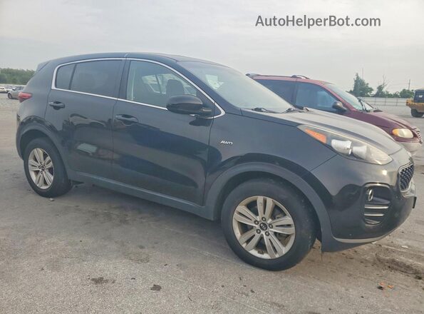 KNDPMCAC0H7119666 2017 KIA SPORTAGE Black Przód prawy