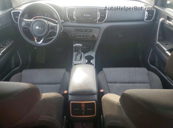 KNDPMCAC0H7119666 2017 KIA SPORTAGE Black Widok deski rozdzielczej