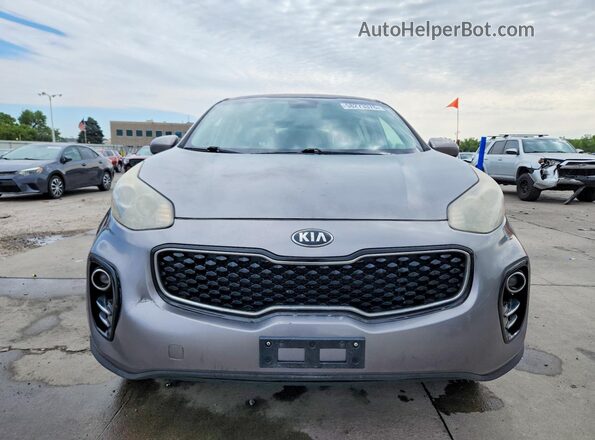 KNDPMCAC0H7145250 2017 KIA SPORTAGE Gray Դիմացի տեսք