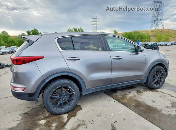 KNDPMCAC0H7145250 2017 KIA SPORTAGE Gray Հետևի աջ