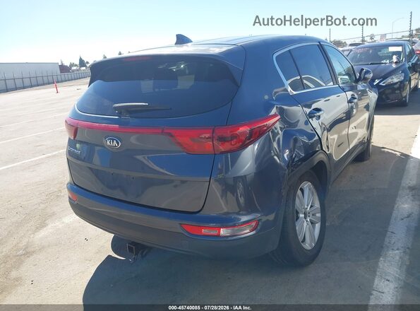 KNDPMCAC0H7277098 2017 KIA SPORTAGE Navy Հետևի աջ