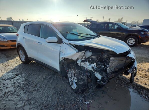 KNDPMCAC0J7387266 2018 KIA SPORTAGE White Передня права чверть