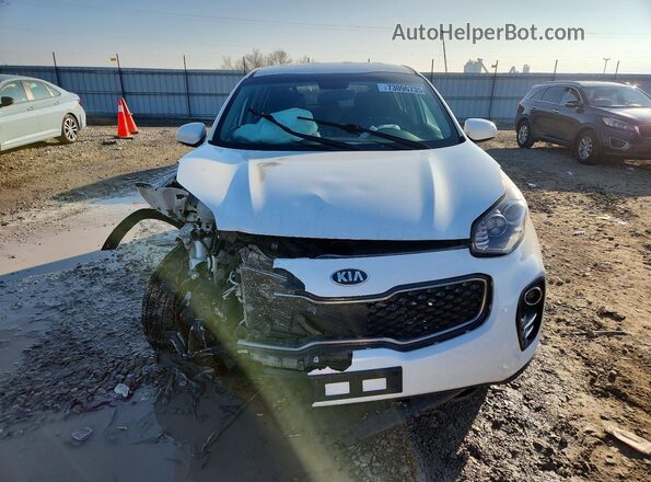 KNDPMCAC0J7387266 2018 KIA SPORTAGE White Вид спереду
