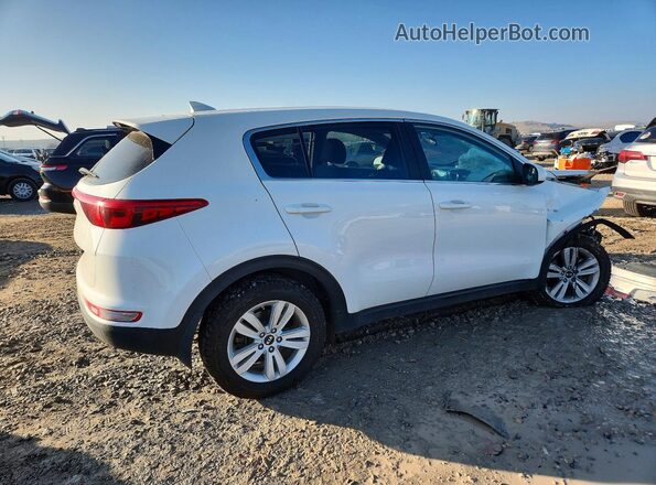 KNDPMCAC0J7387266 2018 KIA SPORTAGE White Задня права чверть