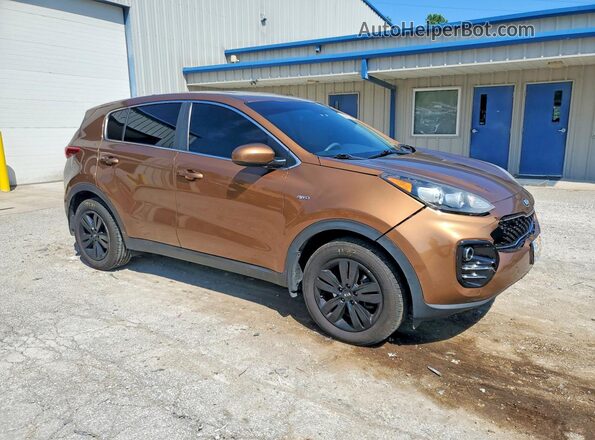 KNDPMCAC0K7497493 2019 KIA SPORTAGE Brown Front right