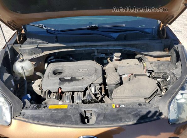 KNDPMCAC0K7497493 2019 KIA SPORTAGE Brown Engine compartment view