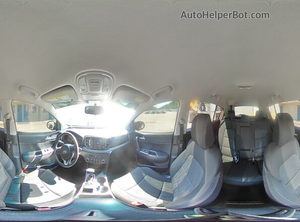 KNDPMCAC0K7497493 2019 KIA SPORTAGE Brown 360 interior view