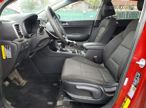 KNDPMCAC0K7599991 2019 KIA SPORTAGE Burgundy Սալոնի դիմացի տեսք