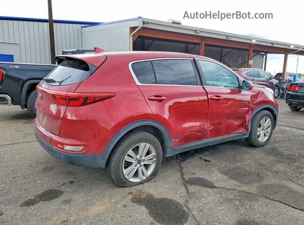 KNDPMCAC0K7599991 2019 KIA SPORTAGE Burgundy Հետևի աջ