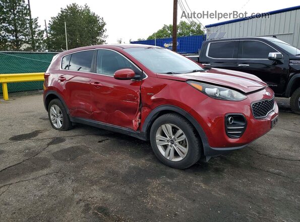 KNDPMCAC0K7599991 2019 KIA SPORTAGE Burgundy Առջևի աջ