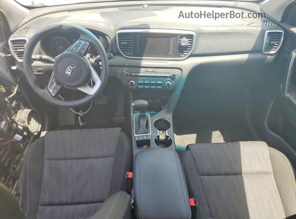 KNDPMCAC0L7740592 2020 KIA SPORTAGE Silver Dashboard view