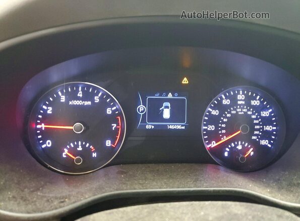 KNDPMCAC1H7117408 2017 KIA SPORTAGE Белый Вид щитка приборов