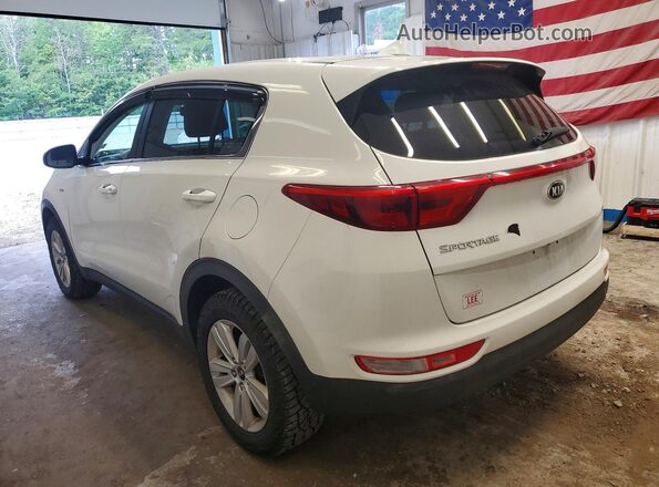 KNDPMCAC1H7117408 2017 KIA SPORTAGE Белый Задняя левая четверть