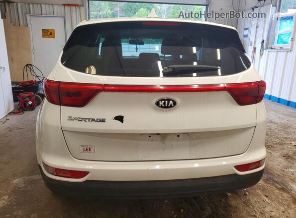 KNDPMCAC1H7117408 2017 KIA SPORTAGE Белый Вид сзади