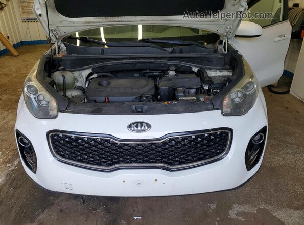 KNDPMCAC1H7117408 2017 KIA SPORTAGE Белый Вид подкапотного пространства