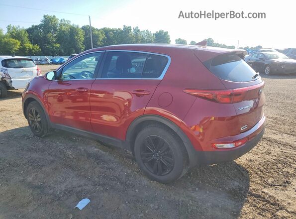 KNDPMCAC1H7248676 2017 KIA SPORTAGE Red Задня ліва чверть
